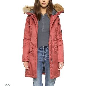 Spiewak winter parka with fur hood